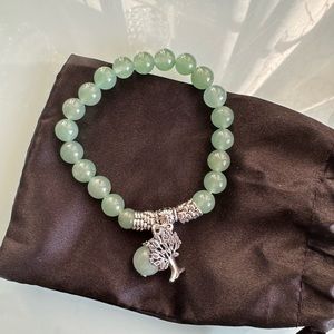 BRAND NEW Aventurine crystal tree of life bracelet